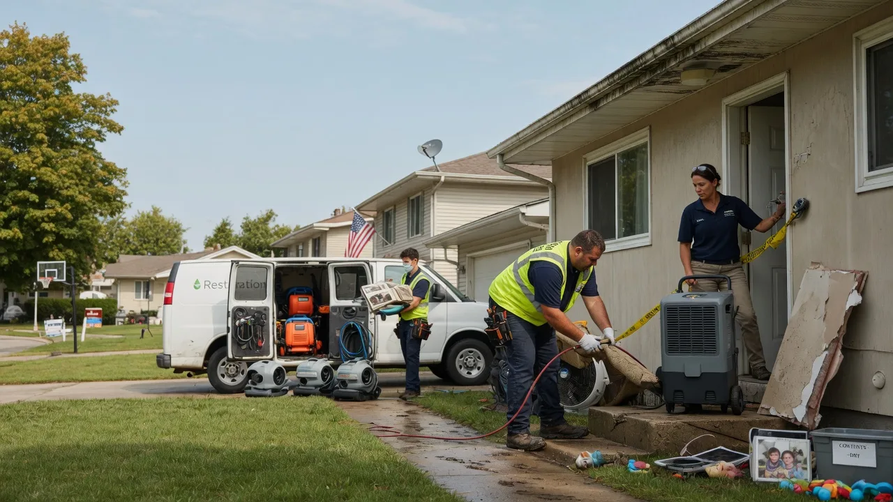 Water Damage Restoration in Crestwood, KY near me
